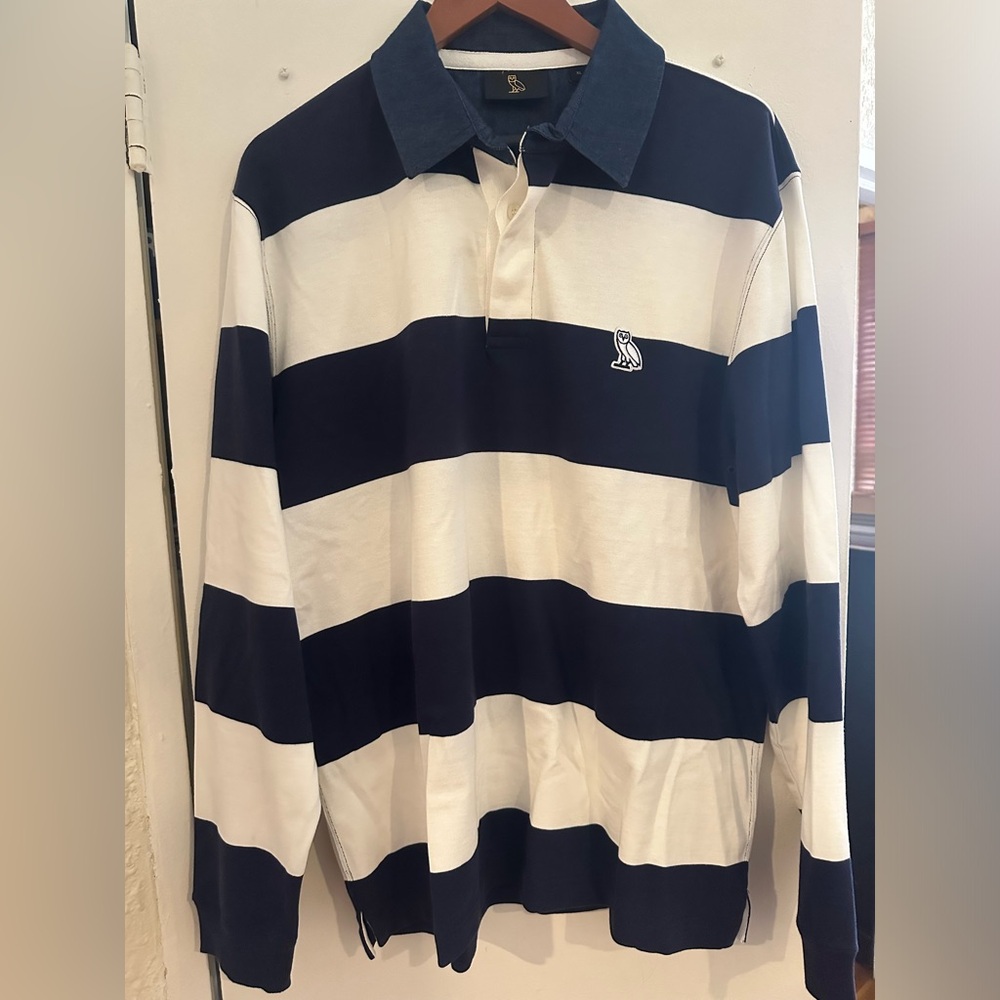 OVO October’s Very Own brand new long sleeve polo XL